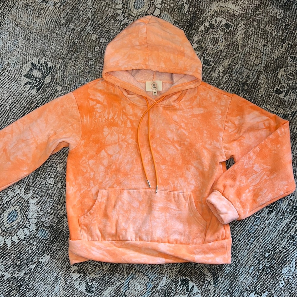 Anthropologie Ella Mara tie dye hoodie XS